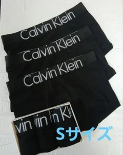 Calvin Klein 　ボクサーパンツ　 Sサイズ　3枚セット 　黒