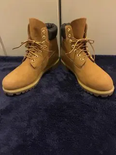 美品Timberland 10061 6インチプレミアムブーツ イエロー 26