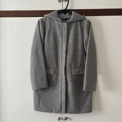 INGNI フード付きグレーコート
