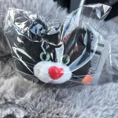 L*U様 mojojojo フェイスポーチ BC3 黒ネコ