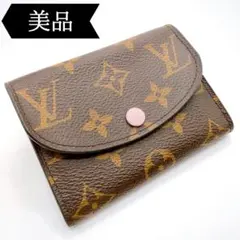 【極美品】ルイヴィトン ポルトモネロザリ モノグラム 財布 楽天市場】【新品】 ルイヴィトン ミニ財布 ポルトモネ ロザリ