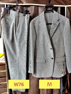 UNIQLO 感動ジャケット【M】＋パンツ【ウエスト76×レングス73cm】