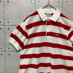 70s80s USA Trickerボーダーポロシャツ Mレッド 半袖 ss70 - メルカリ