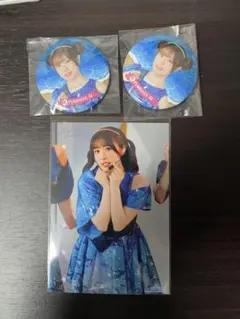 降幡愛 缶バッジ 4点セット ラブライブ Aqours CLUB キャスト