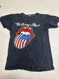 ローリング・ストーンズ ロゴ Tシャツ Lサイズ 02年 リップ&タン 