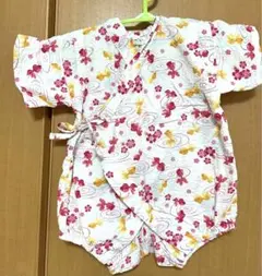 甚平 金魚 ロンパース 桜 70 ベビー　キッズ