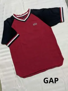 【USED】GAP ラグラン 半袖Tシャツ ロゴTシャツのサムネイル