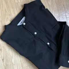 PUBLUX メンズシャツ スタンドカラー