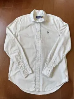 Polo Ralph Lauren リラックスフィット 長袖シャツ 淡いブルー