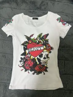 y2k スカル tシャツ 平成 ピチtのサムネイル