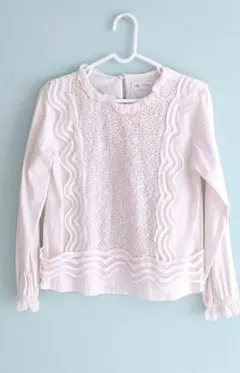 ZARA コンビギピュールレースブラウス