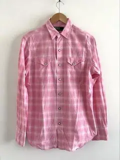 コムデギャルソンオム/08SS パッチワーク 長袖シャツ ピンク XS コムデギャルソンオム/08SS パッチワーク 長袖シャツ ピンク XS - メルカリ