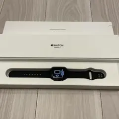 AppleWatch Series3 38mm スペースグレイアルミニウム8GB