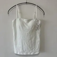 ユニクロ　エアリズムコットン　ブラチューブトップ　ホワイト　Sサイズ