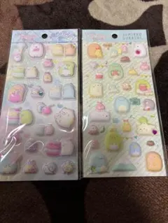 すみっコぐらし もっとふにふにシール　立体シール 2シートセット