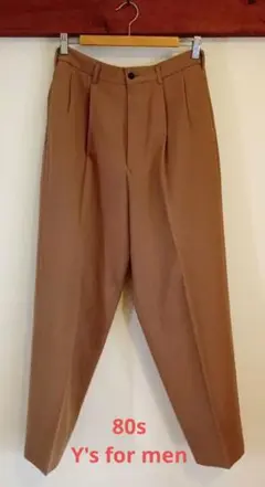 ツータック スラックス