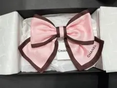CHANEL シャネル　バレッタ　ヘアバレッタ　ピンク　リボン　新品　未使用