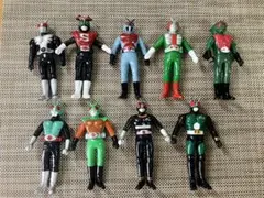 平成仮面ライダー組立式DXソフビフィギュア6種未組立 - メルカリ
