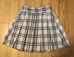 Pink Latte チェック柄スカート S/140cm