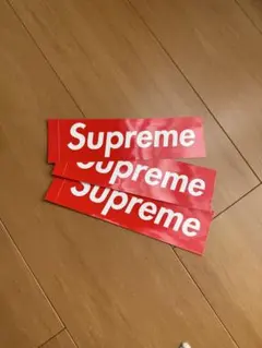 Supreme ロゴステッカー 3枚セット