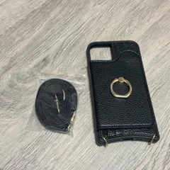 スマホケース　iPhone14 iPhone13 美品　スマホカバー　ショルダー