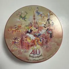 東京ディズニーリゾート 40周年 お菓子缶　空き缶のみ