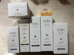【新品未使用】d'alba スキンケア６点セット　おまけ付き