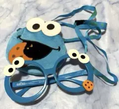 USJ クッキーモンスター　セサミストリート　ユニバ　メガネ　パスケース
