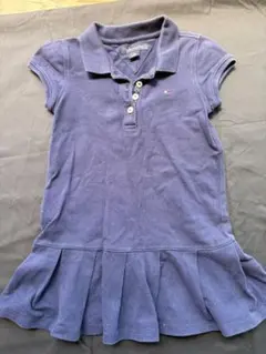 TOMMY HILFIGER ポロワンピース 2T ネイビー