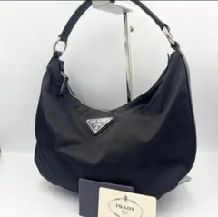 【美品】お値下げ可能！PRADA ブラック ハンドバッグ