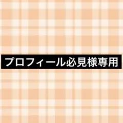プロフィール必見様専用