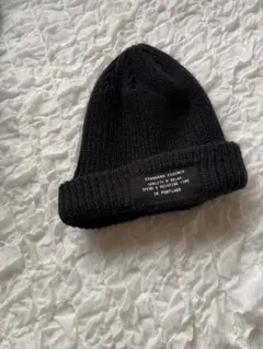 ❤️ LOWRYSFARM ニット帽子 ブラック