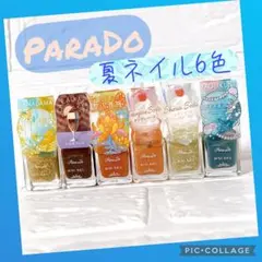 Para Do ミニネイル　６色セット　夏ネイルのサムネイル