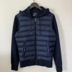 Polo Ralph Lauren ネイビー ハイブリッド　ダウンパーカーXS