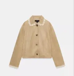2026年最新】zara フェイクスエードジャケットの人気アイテム - メルカリ