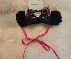 サンリオ クロミ リボン付き　カチューシャ　ヘアアクセサリー