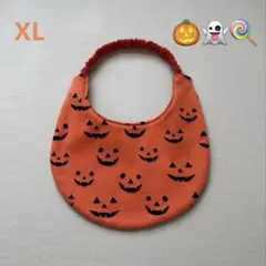 大型犬用　スタイ　リバーシブル　ハロウィン　ジャックオランタン　星柄　XL