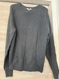 UNIQLO U グレー クルーネックセーター Sサイズ