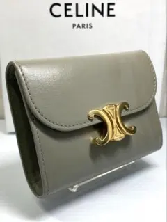 ☆極美品☆セリーヌ 財布 スモールフラップウォレット トリオンフ