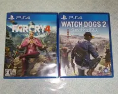 【PS4】 ファークライ4　　　　　　　【PS4】 ウォッチドッグス2