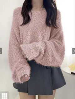 フェザーニット ニット