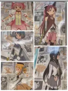 魔法少女まどか☆マギカ クリアファイル＆ポストカードセット earth