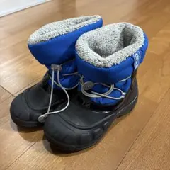 子ども用 防水スノーブーツ 青　19.0cm