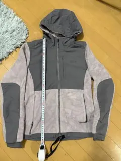 THE NORTH FACE ノースフェイス フリースジャケット グレー ピンク