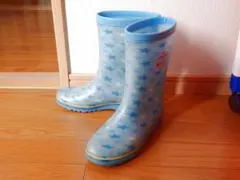 오쉬코쉬 비고쉬 키즈 레인부츠 스타 패턴 라이트 블루 23.0cm