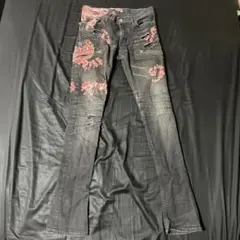 美品□L.G.B. ルグランブルー□S-WOLF ストレッチ コーデュロイ ラメ 