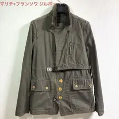 超美品　マリテ　フランソワジルボー　ミリタリージャケット　サイズL