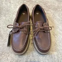 ZARA クラシックデッキシューズ 36(22.9cm)