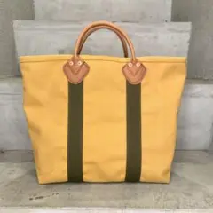 【匿名配送】レザーハンドル　トートバッグ　Mサイズ　80s　L.L.BEAN
