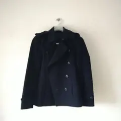ジョンローレンスサリバン　ピーコート 黒　36 ジャケット・アウター